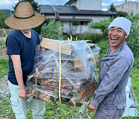 キャンプファイヤー松ゴロー　使用手順１